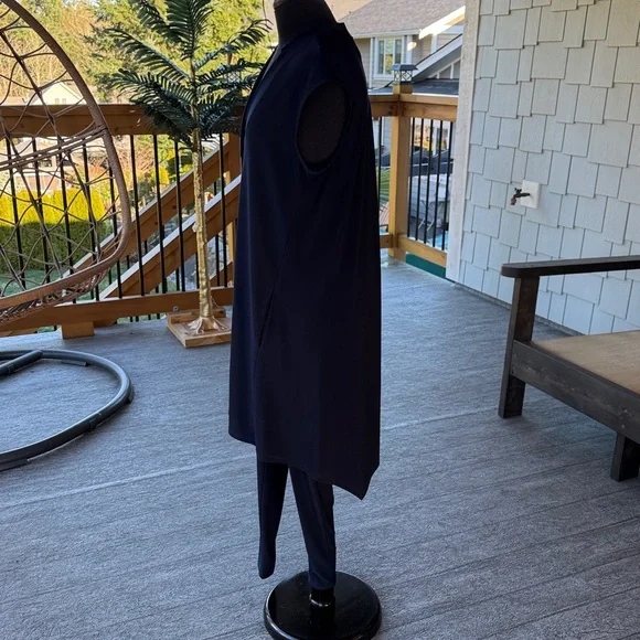 Joseph Ribkoff | Sleeveless Tunic Pant Set - Picture 4 of 9